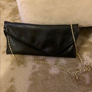 Black clutch purse